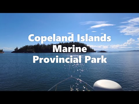 Kittywake Anchorage: Copeland Islands Marine Provincial Park, Sunshine Coast, BC (August 2021)