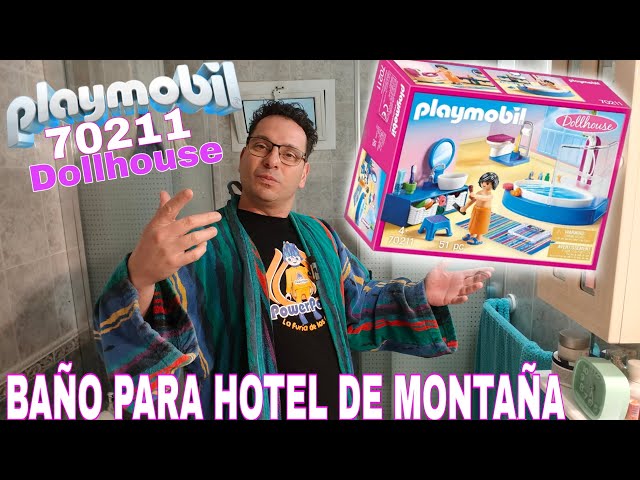 Vídeo relacionado con PLAYMOBIL Dollhouse 70211 Baño, A Partir de 4 años