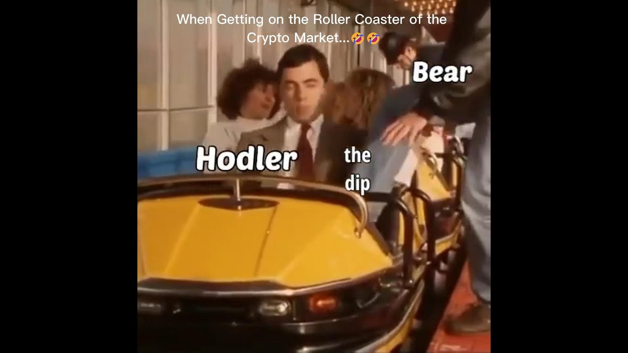 When getting on the roller coaster of the crypto market...🤣🤣  #bitcoin #crypto #invest #shorts