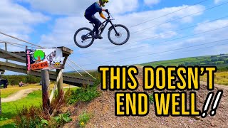 Stacking It Riding New Features at Old Hill Bikepark