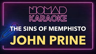 John Prine - The Sins of Memphisto (Karaoke)