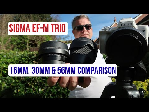 Sigma EF-M Lens Trio Field Test 16mm 30mm 56mm Comparison | Canon M50 | Roving Chestnut