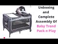 How To Assemble Baby Trend Lil Snooze Deluxe 2 Nursery Center