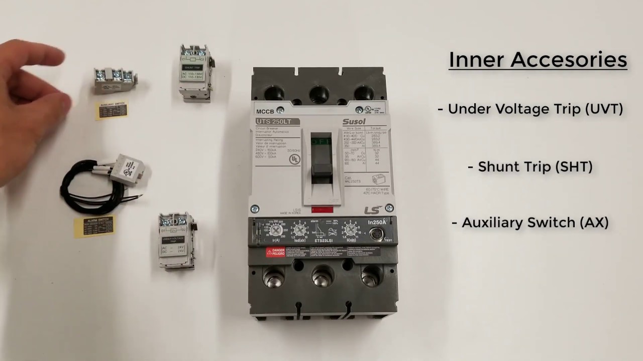 LS ELECTRIC America - MCCB Inner Accessory Installation