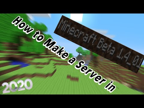 Simply Development - How To Make A Minecraft Beta Server In 2020