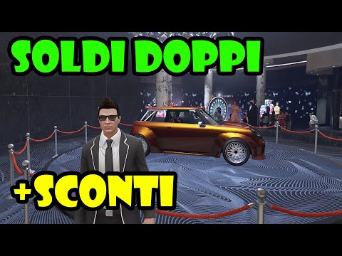 TANTI SOLDI DOPPI E SCONTI - AGGIORNAMENTO SETTIMANALE DLC GTA 5 ONLINE ITA