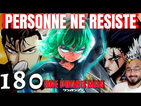 TATSUMAKI FAIT VOLER SAITAMA ! FEATHER LE HÉROS OSEF ! BATMAN ! -ONE PUNCH MAN 180 - REVIEW MANGA