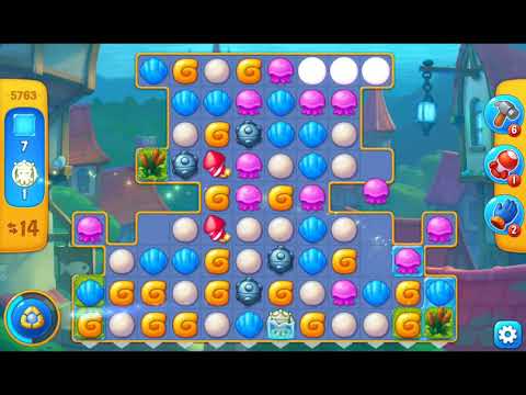 Fishdom 2021 - Level 5763   #playrix #fishdom #gaming