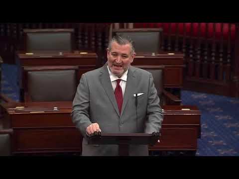 Senator Cruz Delivers Remarks on the Senate Floor for TREY's Law