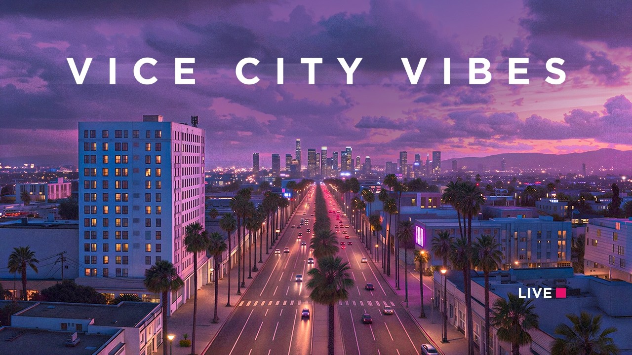 Deep Chillout Music for Focus & Calm — Vice City Vibes