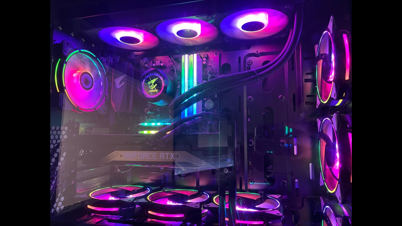 Gameplay - Ryzen 9 5900XT + Water Cooler Aorus Waterforce II 360