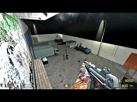 CSS · Zombie Survival Mod: zm_Storagehouse_v2c map · The Ultimate Barricade