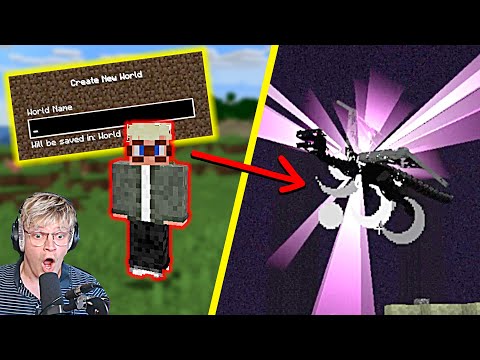 STARTER ET NYT WORLD OG GENNEMFØRER DET I ÉN VIDEO - (50.000 Subscribers special)