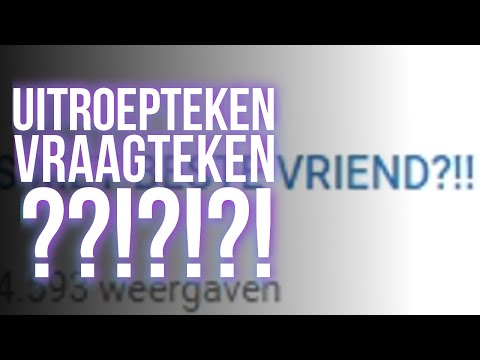 UITROEPTEKEN-VRAAGTEKEN?!?!?!?