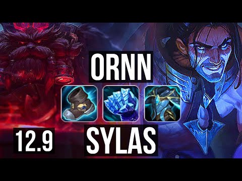 ORNN vs SYLAS (TOP) | Rank 1 Ornn, 3/2/11 | NA Challenger | 12.9