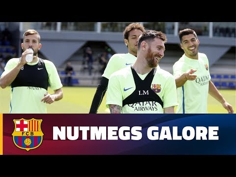 Best nutmegs in training in 2016/2017
