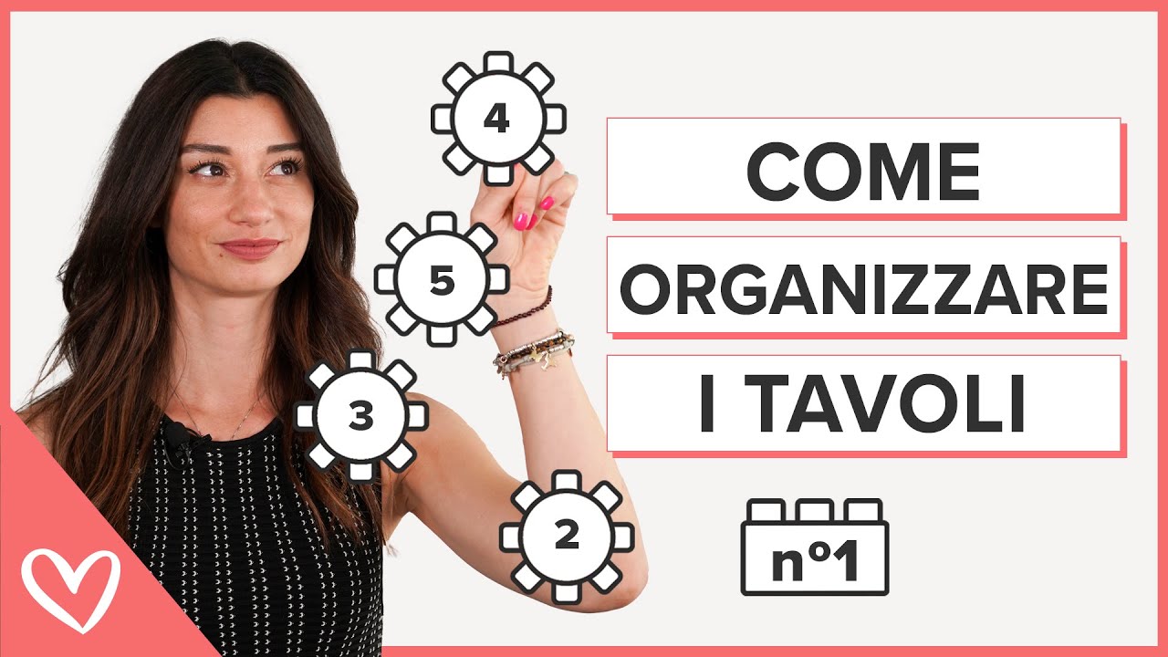 Come ORGANIZZARE I TAVOLI del ricevimento di nozze 🍽️