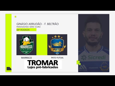 MARRECO X PATO FUTSAL - AO VIVO - PARANAENSE DE FUTSAL OURO 2022