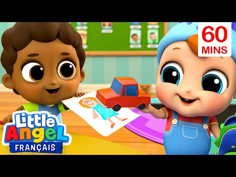 Être gentil et partager avec les amis | |Comptines avec Bébé Louis | Little Angel Français