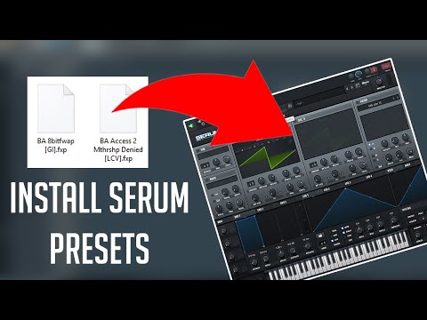 How to install Serum Presets in LESS than 1 minute