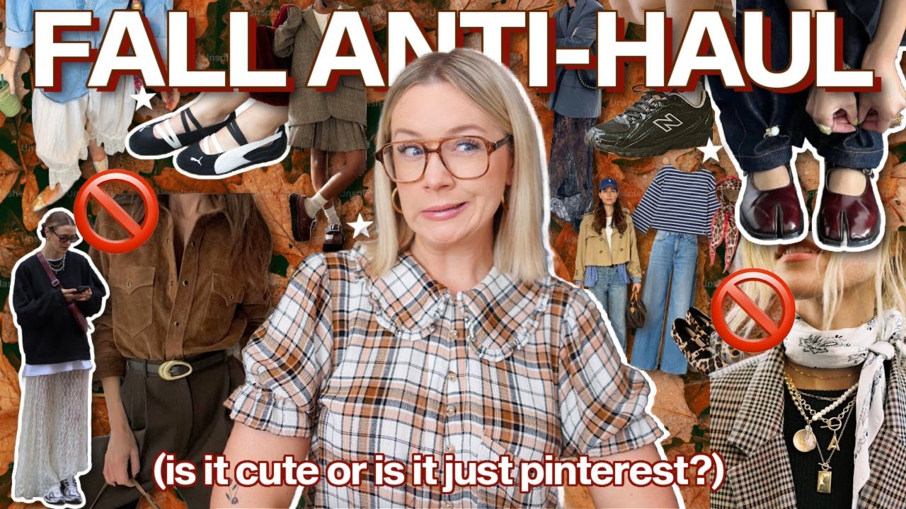 trends i WON'T be buying or wearing this fall! 🚫👎 (ANTI-HAUL)