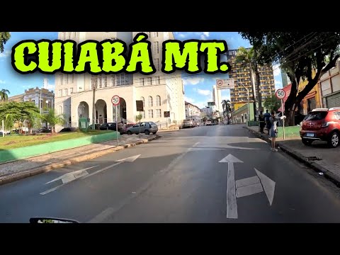 CUIABÁ MT. Passeio na CIDADE.