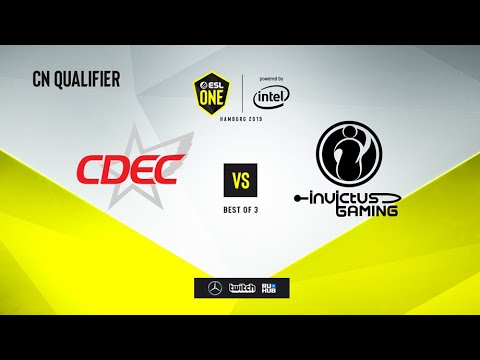 CDEC vs  IG, ESL One Hamburg 2019 QL, bo5, game 1 [Adekvat & Jam]