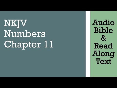 Numbers 11 - NKJV - (Audio Bible & Text)