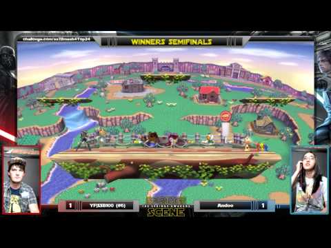 SSVII - YF|SSB100 (Olimar) Vs. Andoo (Sheik) - Smash 4 WSF