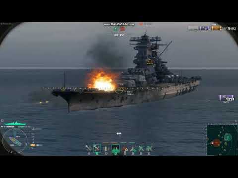 Sinking the Yamato with Hannover super battleship's secondaries in 50 second-World of Warships