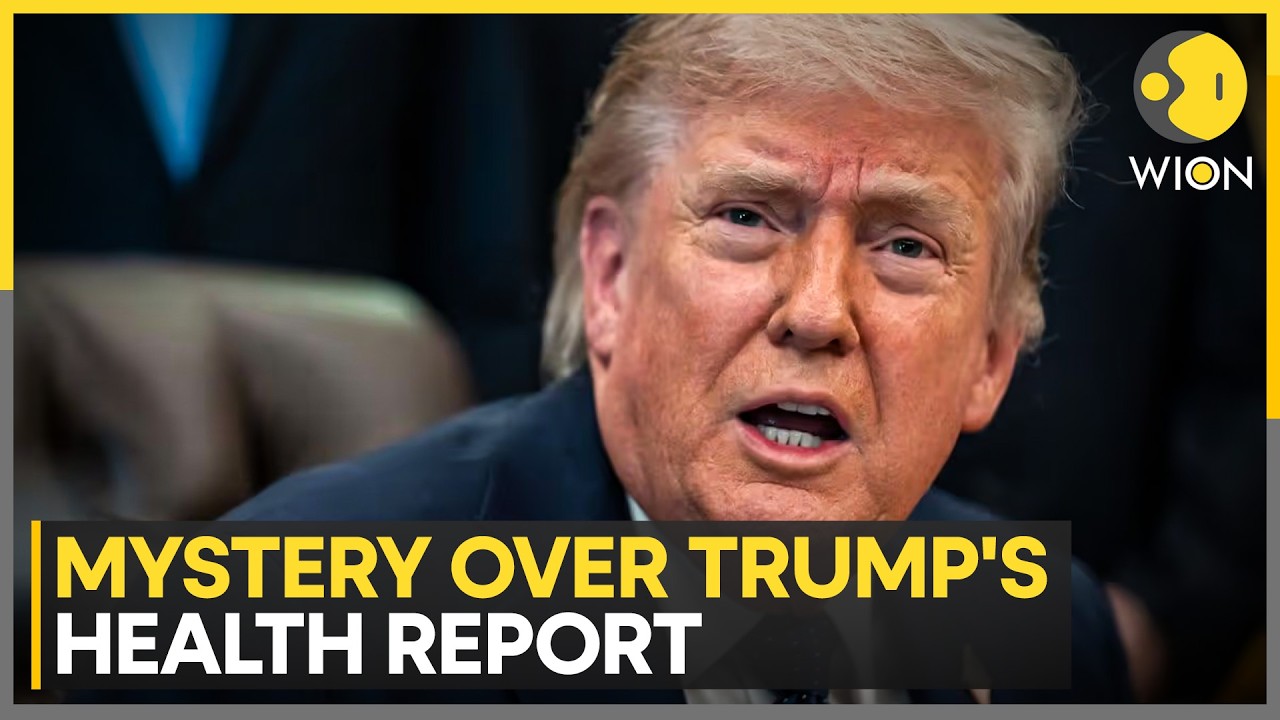Trump Health Report Raises Concerns Over Future White House Succession | WION News