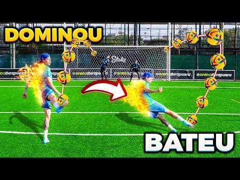 DOMINOU, BATEU!! (O VÍTOR JOGOU MUITO COM A CHUTEIRA NOVA )