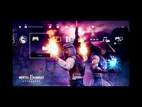 Mortal Kombat 11 Aftermath PRE-ORDER BONUS / Dynamic Theme PS4 / DLC