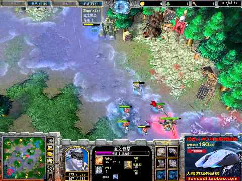 【王者级发挥】魔兽争霸大帝解说WCA Zhouxixi vs Fanta AZ