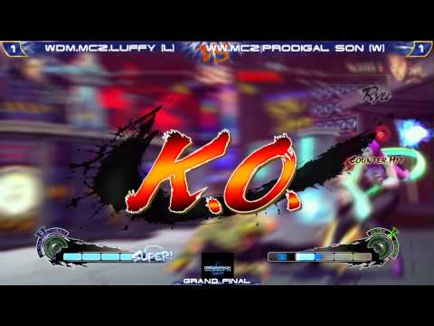 Dreamhack Valencia '13 SSFIVAE2012 -Grand Finals- WDM.MCZ|Louffy [Rose] vs WW.MCZ|Ryan Hart [Ryu]