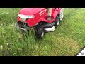 Садовый трактор Honda HF 2417 HME - видео №1