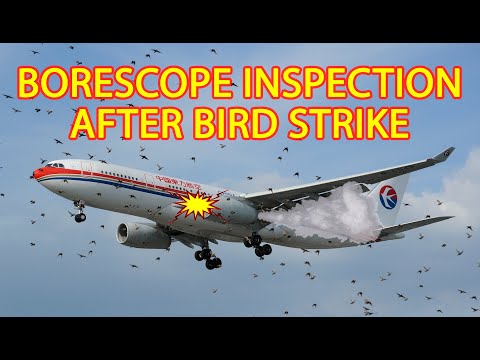 How to Do a Borescope Inspection on a Jet Engine