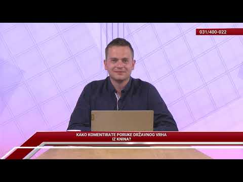 TV REPLIKA 10.08.2020. - KAKO KOMENTIRATE PORUKE DRŽAVNOG VRHA IZ KNINA?