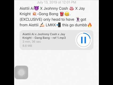 Aiattii Ai x Jxhnny Cash x Jayy Knight - Gang Bang Snippet ♿️💙😈