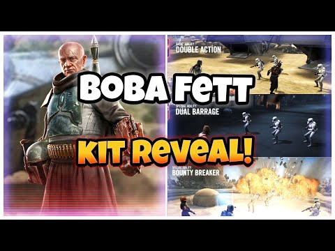 SWGoH - Boba Fett: Scion of Jango kit reveal!  MONSTER in TW!