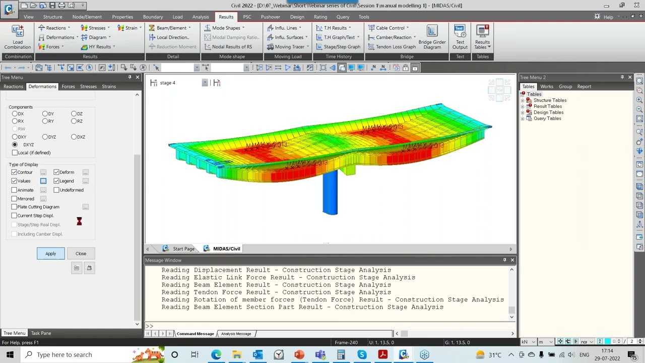 Analysis Results Extraction & High quality optimized design report