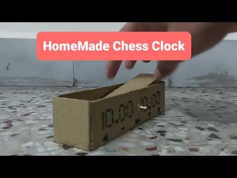 Homemade Chess clock (Inspired by DGT 3000)