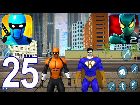 Power Spider Superhero 2 Vs  Blue Ninja - Gameplay Walkthrough Part 25 (iOS, Android)