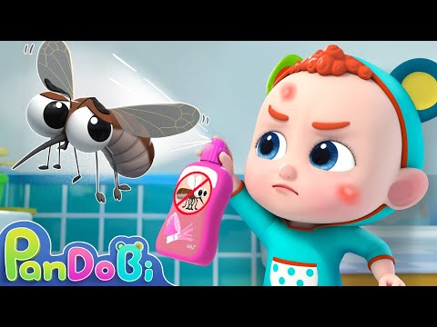 Mosquito, Go Away! | Good Habits for Kids + More Nursery Rhymes & Kids Songs - Pandobi