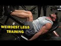 WEIRDEST LEGS TRAINING EVER. Mike O'hearn & Alex Mokshyn
