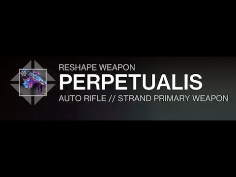 God Rolls For Perpetualis PVP/PVE Crafting Guide