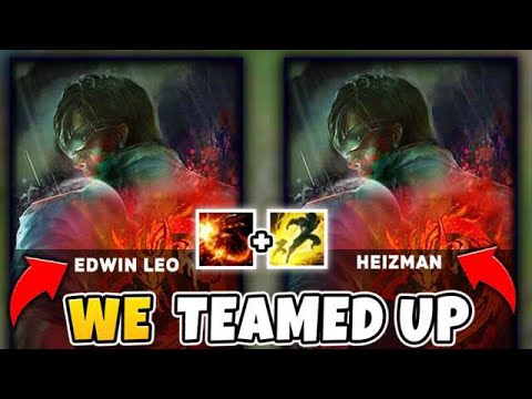 OMG! 2 LEE SIN GODS ON ONE TEAM! HEIZMAN + EDWIN LEO (ONE FOR ALL) - League of Legends