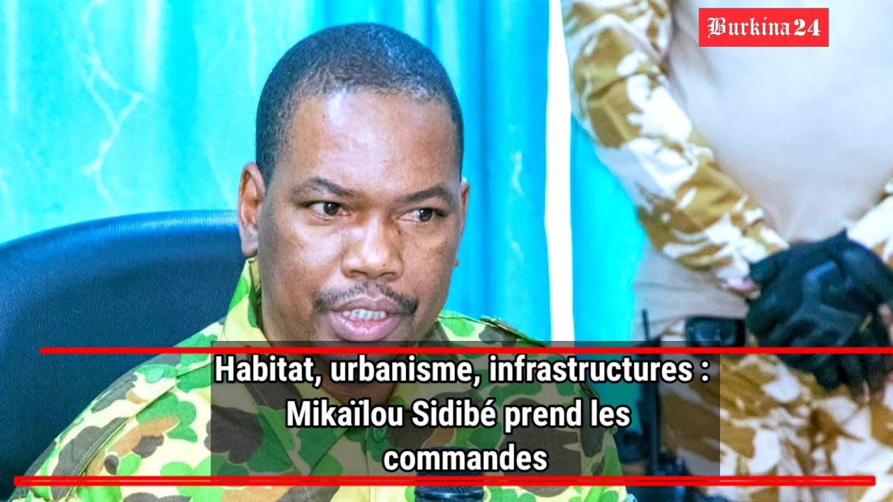 Mikaïlou Sidibé officiellement installé à la tête du ministère de la Construction de la Patrie