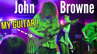 Video thumbnail for JOHN BROWNE ANNIHILATED MY GUITAR! Schecter TAO-6 by digital360