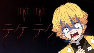 【鬼滅の刃】我妻善逸がうるさすぎる【声真似】Teke Teke テケテケ